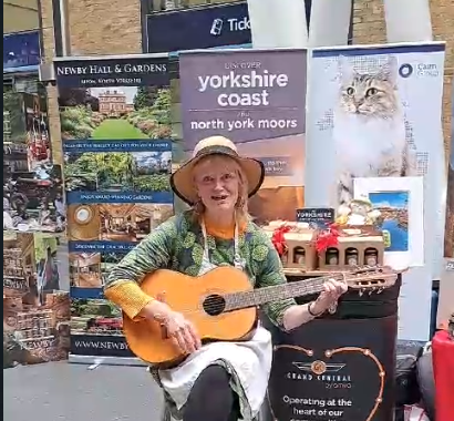Being apart of Yorkshire Day at King’s Cross