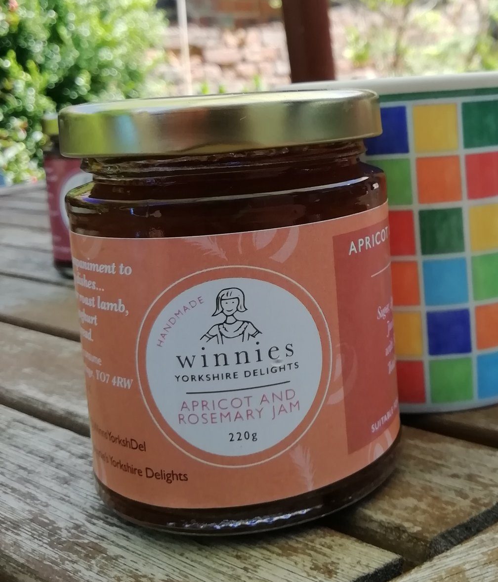 Apricot and Rosemary Jam