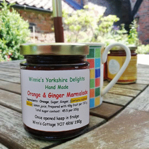 Seville Orange and Ginger Marmalade