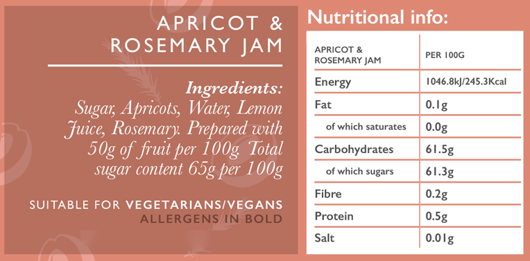Apricot and Rosemary Jam - Image 3
